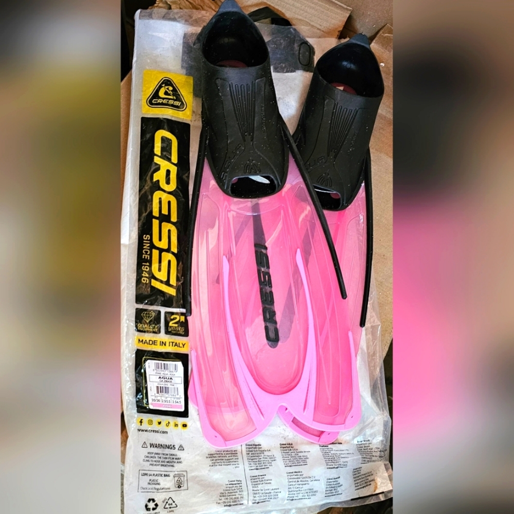 Cressi Pink Swim Fins